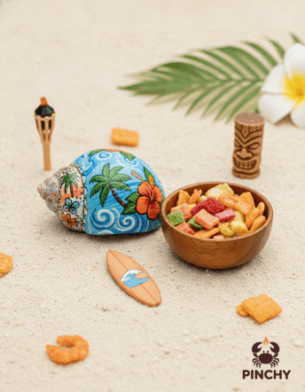 Pinchy hermit crab subscription box product image generated by simplecx